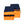 Tool pockets zipper & press stud fastening - Navy blue/Orange - LXL