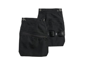 Tool pockets zipper & press stud fastening - Black - LXL