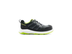 SPRINTER Safety Shoe S1PS - Black/Lime Green - 10