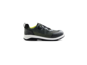 CRADLE Safety Shoe S3L - Army Green/Yellow - 10
