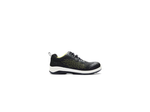 CRADLE Safety shoe S1PL - Black/Hi-vis yellow - 10