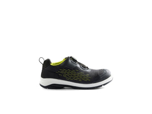 CRADLE Safety Shoe S1PL - Black/Hi-vis yellow - 10