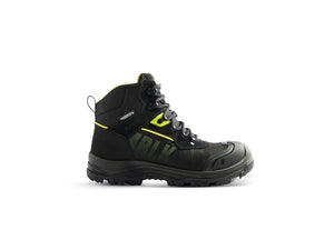 STORM Safety Boot S7S Waterproof - Black/Hi-vis yellow - 10
