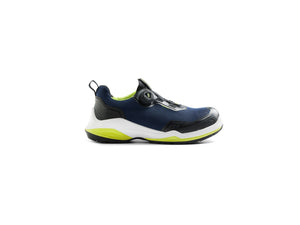 STRIKER Safety Shoe S3S - Dark Navy/Lime Green - 10