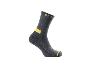 Wool sock - Black melange - 1-2