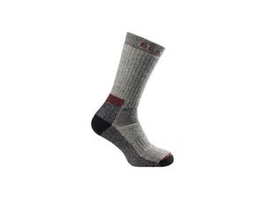 Wool sock heavy - Black melange - 1-2