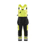 Hi-Vis Bib Overalls - Hi-vis yellow/Black - 32R