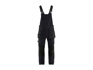 Bib overalls 4-way stretch - Black - 30R