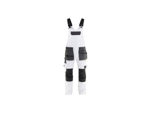 4-way Stretch Painter's Overall - White/Dark grey - 30R