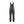 Industry BIB overall Stretch - Mid grey/Black - 30R