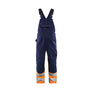Hi-Vis Bib overall - Navy blue/Orange - 30R