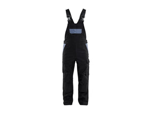 Bib Overalls - Black/Grey - 30L