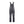 Industry Bib Overalls Stretch - Mid grey - 30R