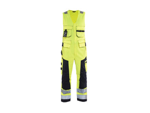 Multinorm Sleeveless Overall - Hi-vis yellow/navy blue - 32L