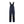 Bib overall with stretch - Dark navy/Black - 30R