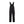 Bib overall with stretch - Black/Hi-vis yellow - 30R