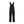 Bib overall with stretch - Black/Red - 30R