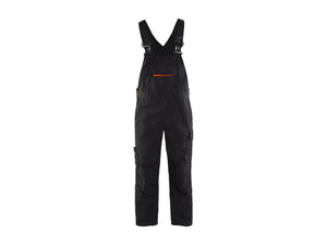 Bib overall with stretch - Black/Red - 30R