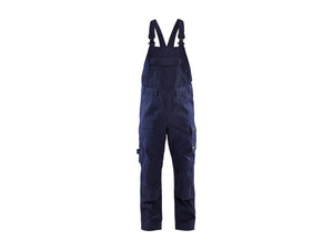 Flame resistant bib Work Trousers - Navy blue - 32R