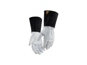 Welding glove - White/Dark grey - 10