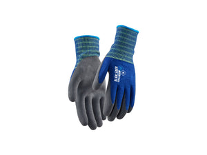 Work gloves light lined, latex coated - Cornflower blue - 10