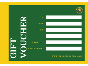 Oz OverBoots Christmas Gift Voucher