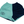 Muck & Maul Two Tone Harlequin Rugby Shorts - Sky Blue and Navy