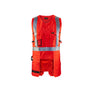 Hi-Vis Tool Vest - Red hi-vis - L