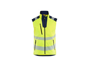 Hi-Vis Vest - Hi-vis yellow/navy blue - 4XL