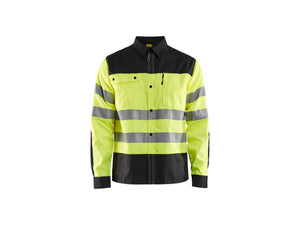 Hi-Vis Shirt - Hi-vis yellow/Black - 4XL