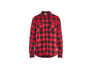Flannel Shirt - Red/Black - 4XL