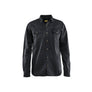 Twill shirt - Black - 4XL