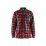 Flannel shirt - Red/Black - L