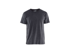 T-Shirt - Black melange - 4XL