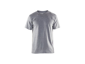 T-Shirt - Grey melange - 4XL