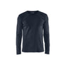T-shirt long sleeved - Dark navy blue - 4XL
