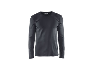 T-shirt long sleeved - Dark grey - 4XL
