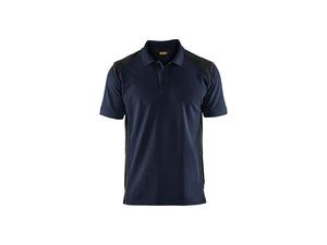 Polo shirt - Dark navy/Black - 4XL