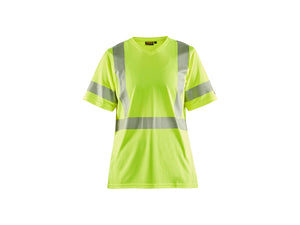 Women's UV-protected Hi-Vis T-shirt - Hi-vis yellow - L