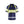 Hi-Vis Polo Shirt with UV-protection - Navy blue/Hi-vis yellow - 4XL