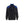 Half-zip 2-tone sweatshirt - Black/Cornflower blue - 4XL