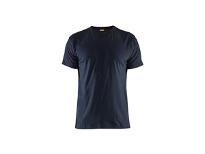 T-Shirt, V-Neck - Dark navy blue - 4XL