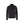 Sweatshirt with full zip - Black/Dark grey - 4XL