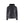Hoodie with full zip - Mid grey/Black - 4XL