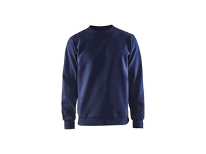 Sweatshirt - Navy Blue - 4XL