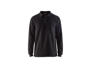 Flame resistant polo shirt - Black - 4XL