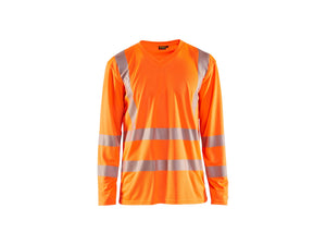 Hi-Vis UV Long sleeved T-shirt - Orange - 4XL
