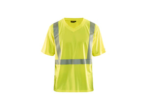 Hi-Vis UV-protected T-shirt - Hi-vis yellow - 4XL