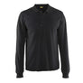 Polo shirt long sleeved - Black - 4XL
