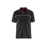 Polo shirt - Black/Red - 4XL